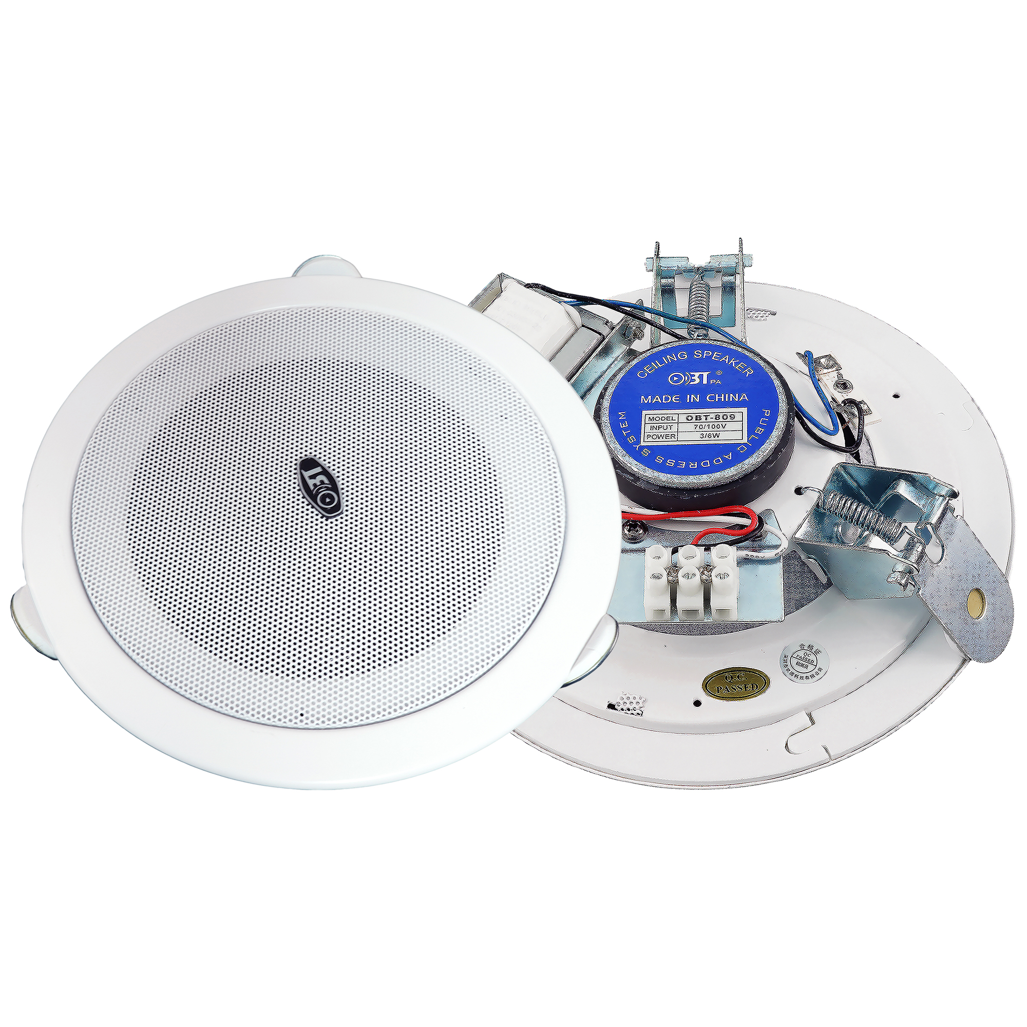 高品質(zhì)全鋼天花喇叭（優(yōu)質(zhì)全鋼） OBT-809