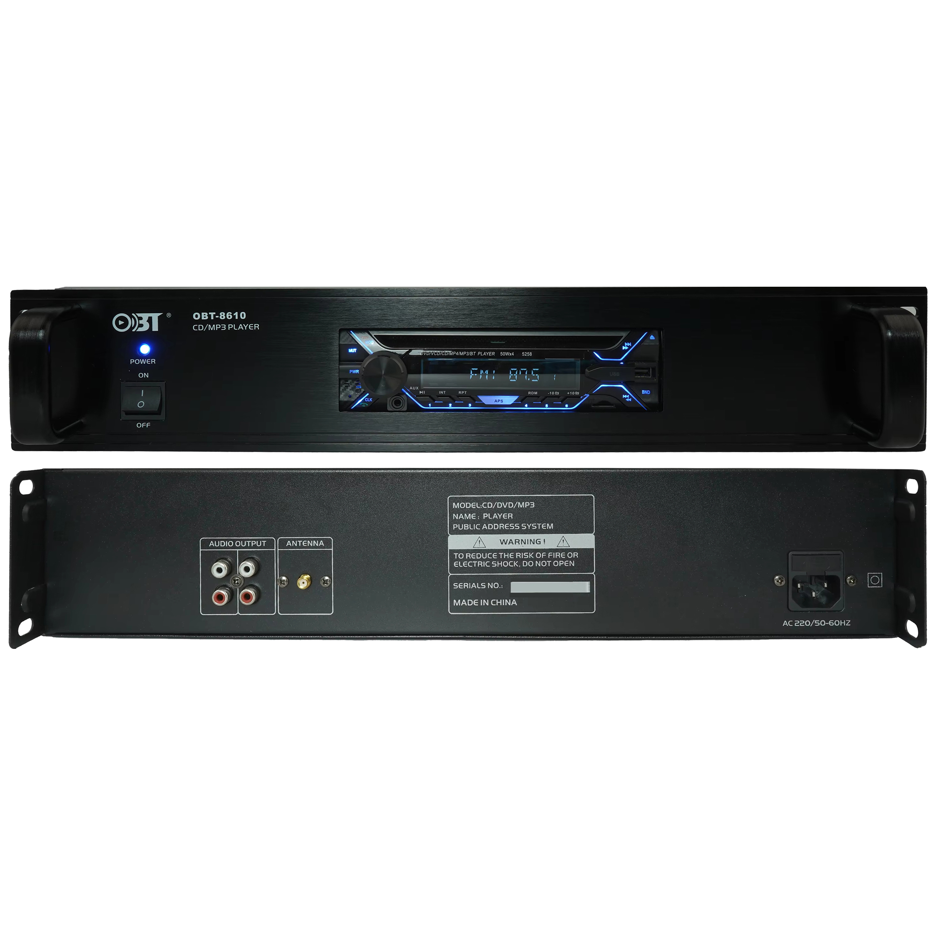 DVD/MP3播放器 OBT-8610