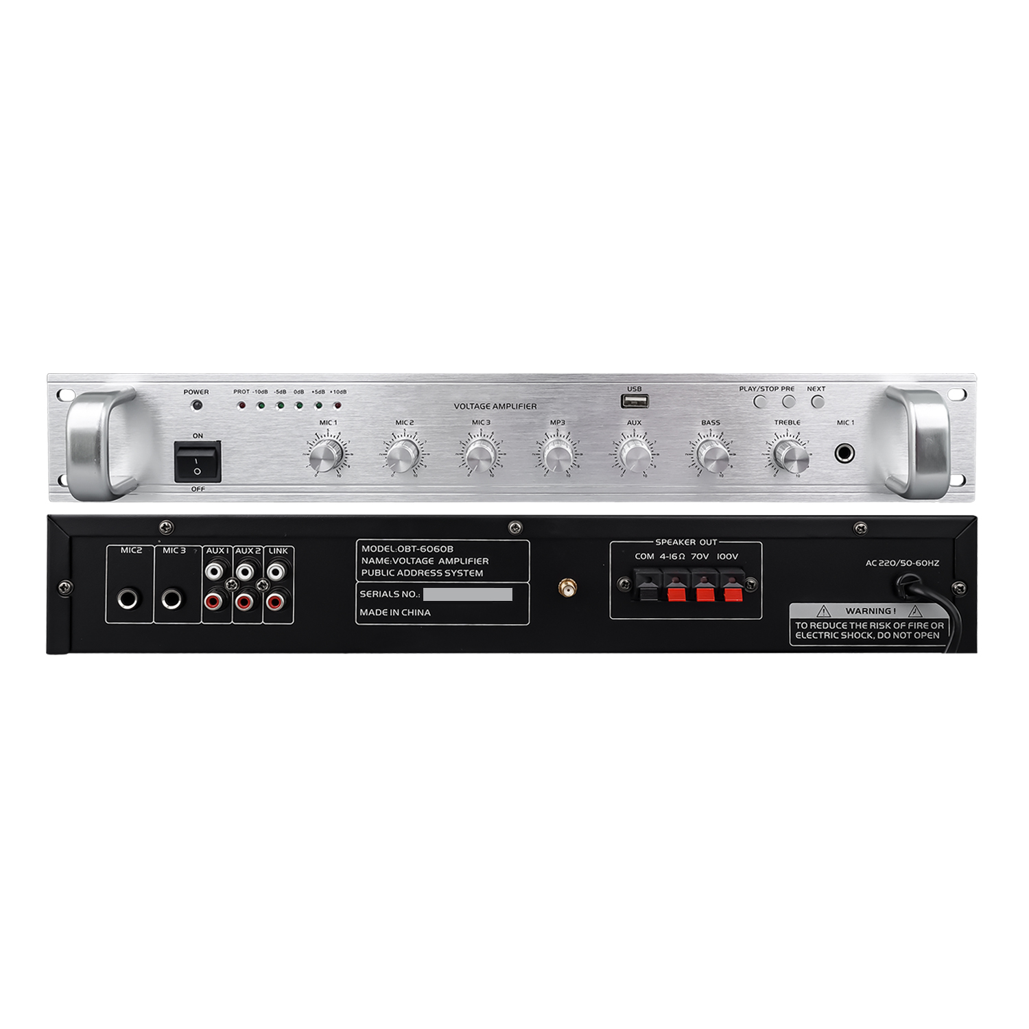 合并定壓功放機 OBT-6060B_MP3